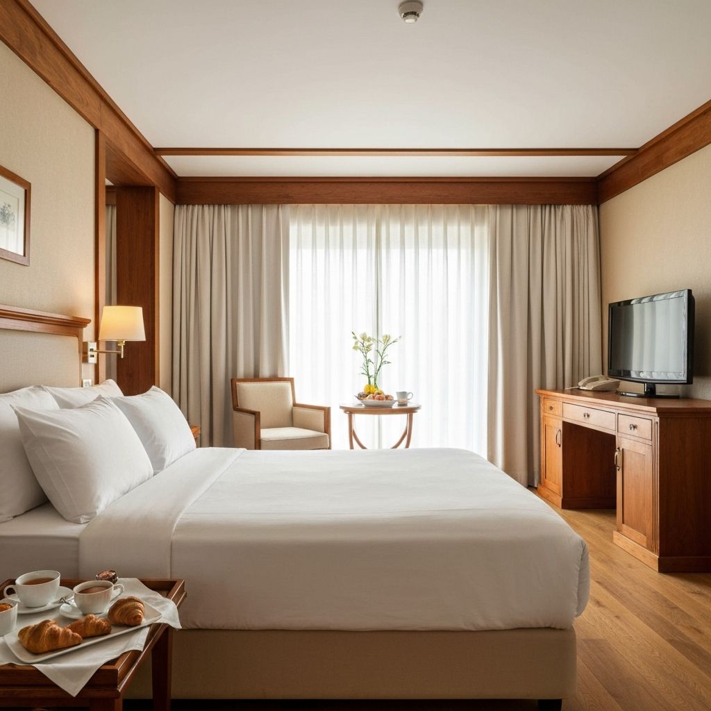 Chambre cosy avec petit-déjeuner